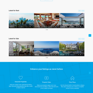 Plataforma Web Gestión Inmobiliaria - Bienes Raices